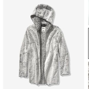 Victoria Secret Sherpa Cardigan New M/L